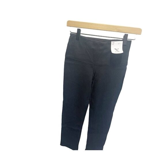 Xersion Capri Pants Studio Legging Size XS Black New With Tag NWT High Waist - Picture 3 of 6